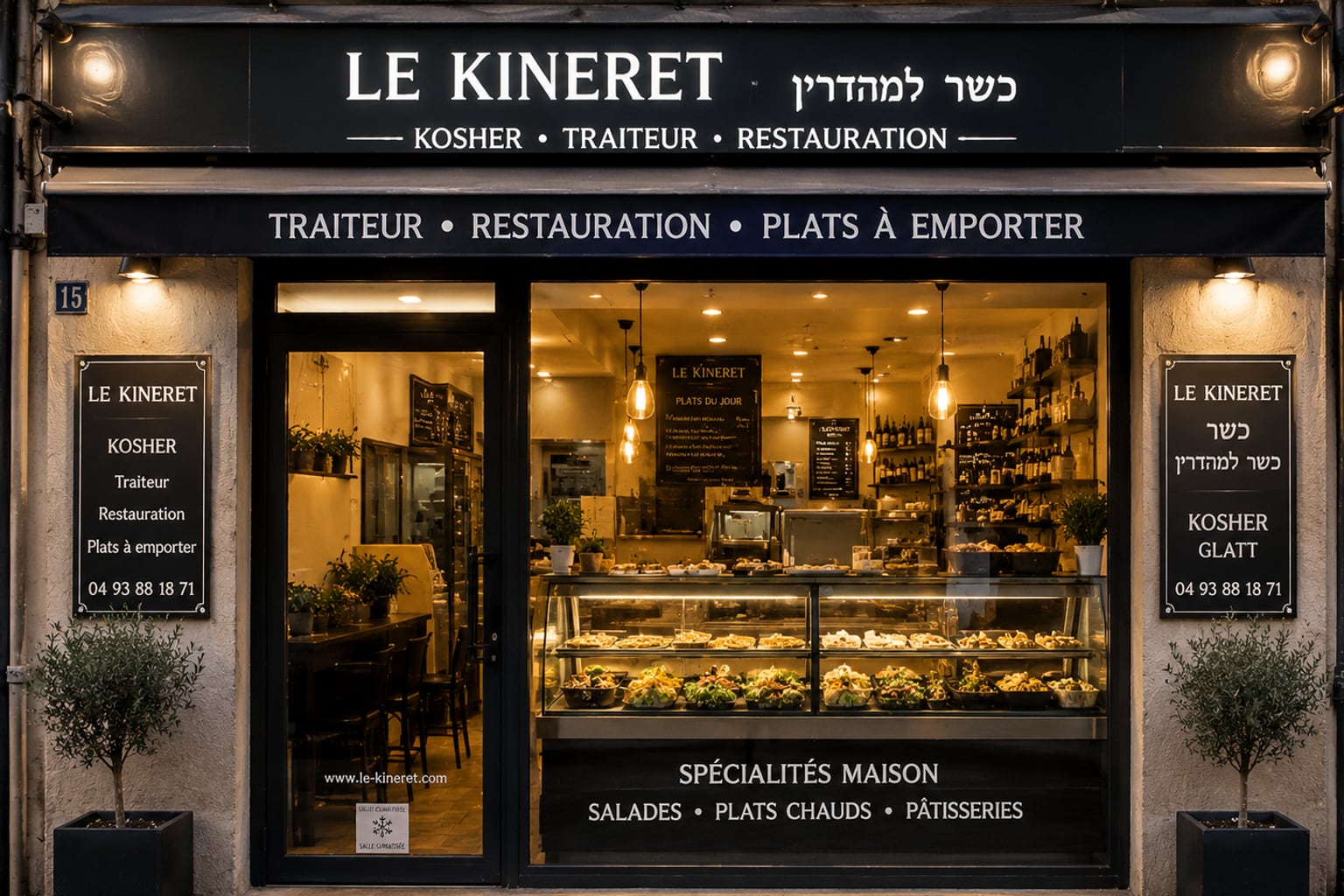 Illustration of Le Kineret in Nice