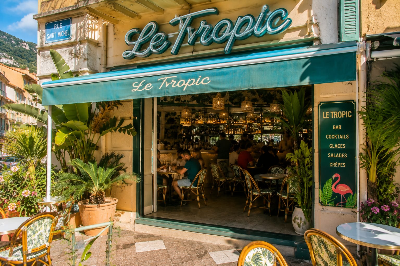 Illustration of Le Tropic in Menton