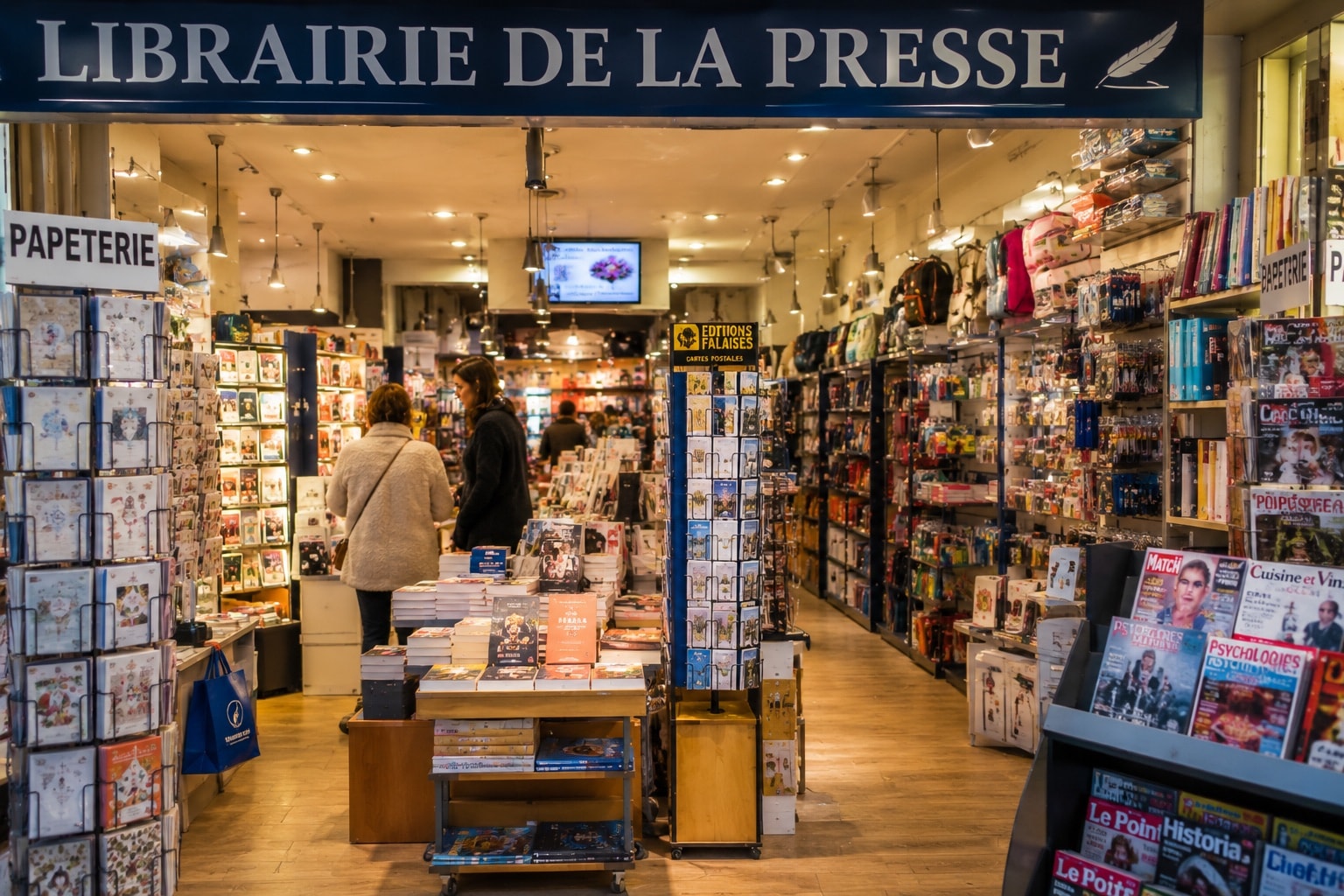Illustration of Librairie de la Presse in Menton