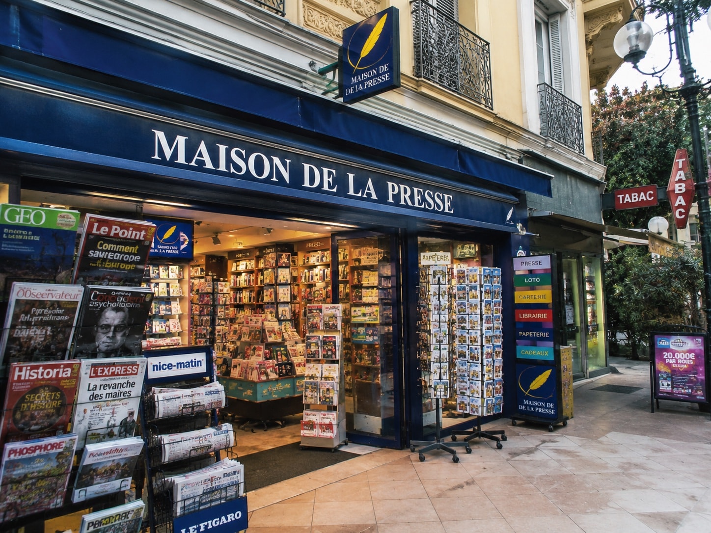 Illustration of Maison de la Presse in Menton