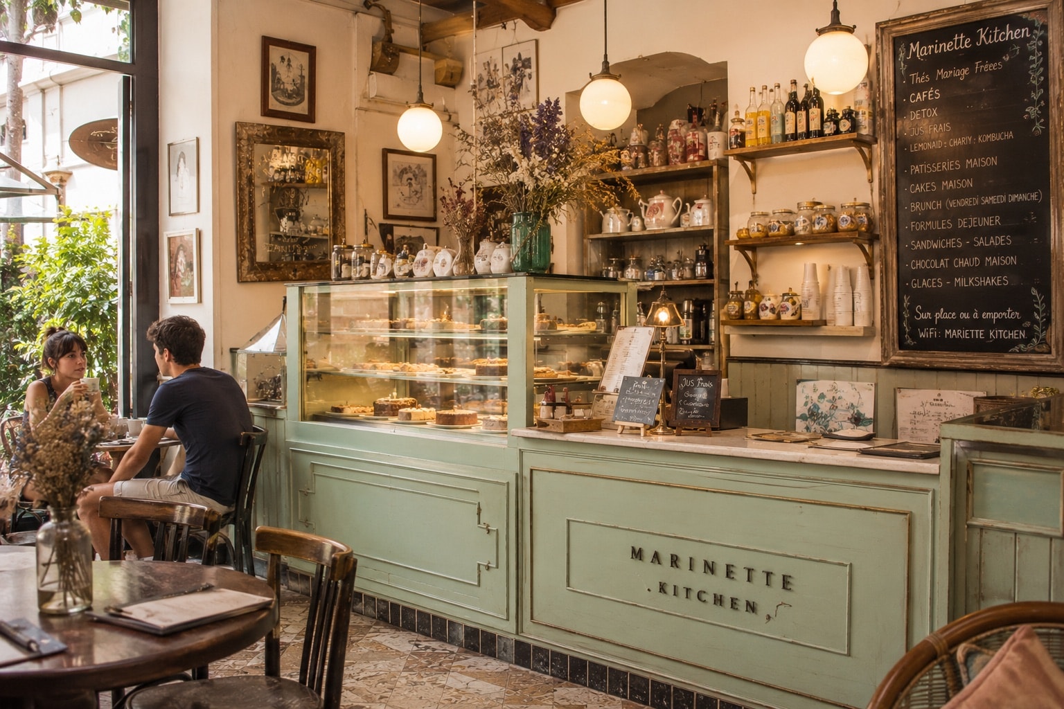 Illustration of Marinette Kitchen in Nice