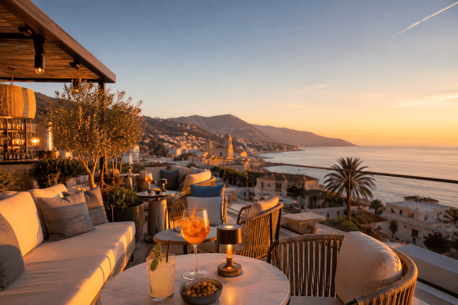 Illustration of Med Rooftop in Menton