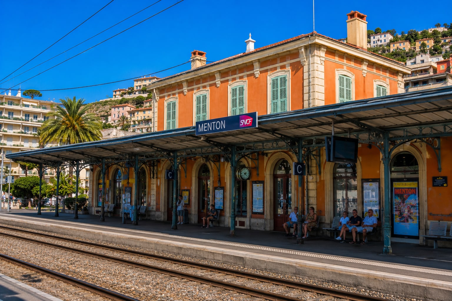 Illustration of Menton Station