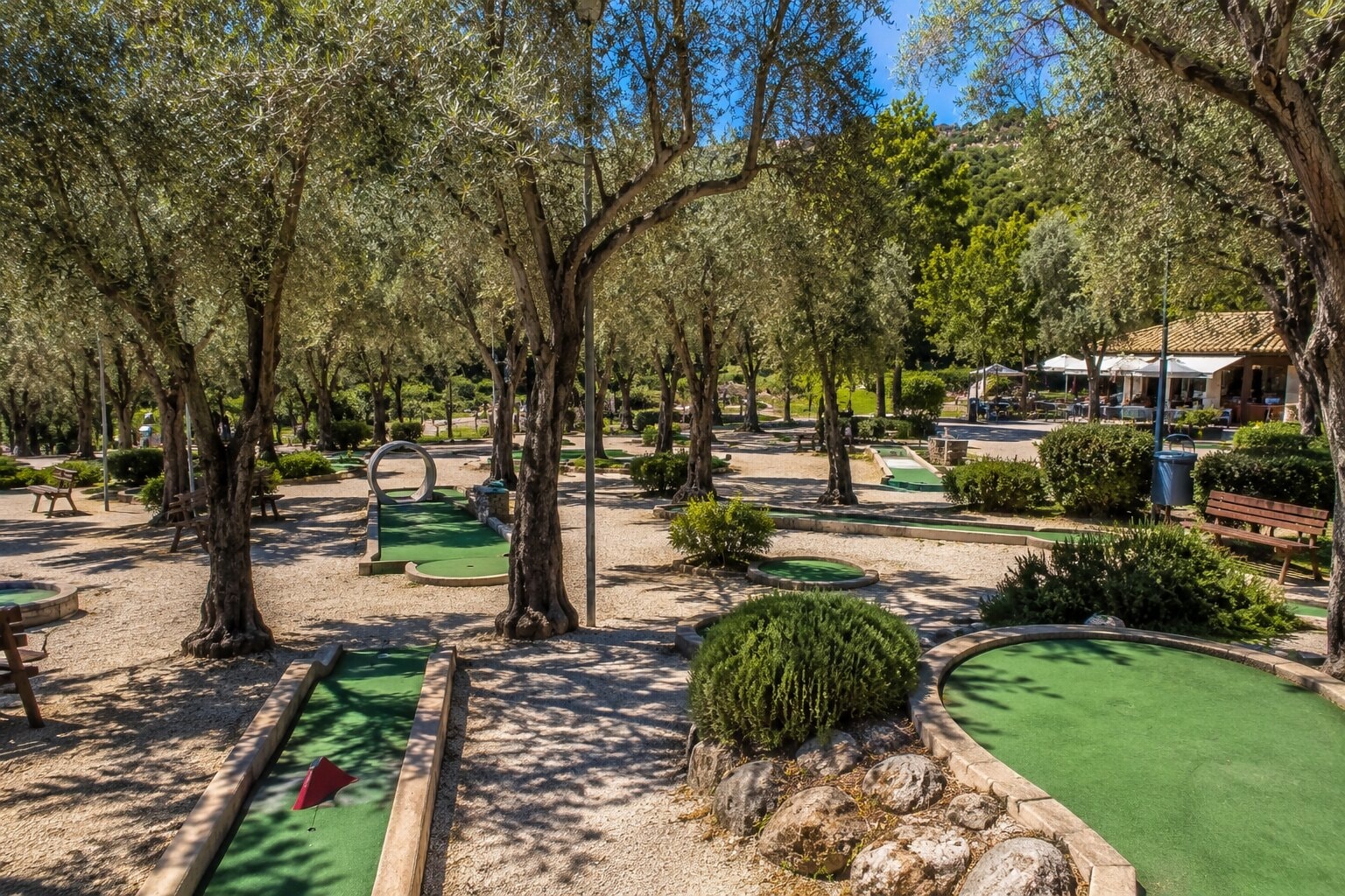 Illustration of Mini-Golf du Pian in Menton