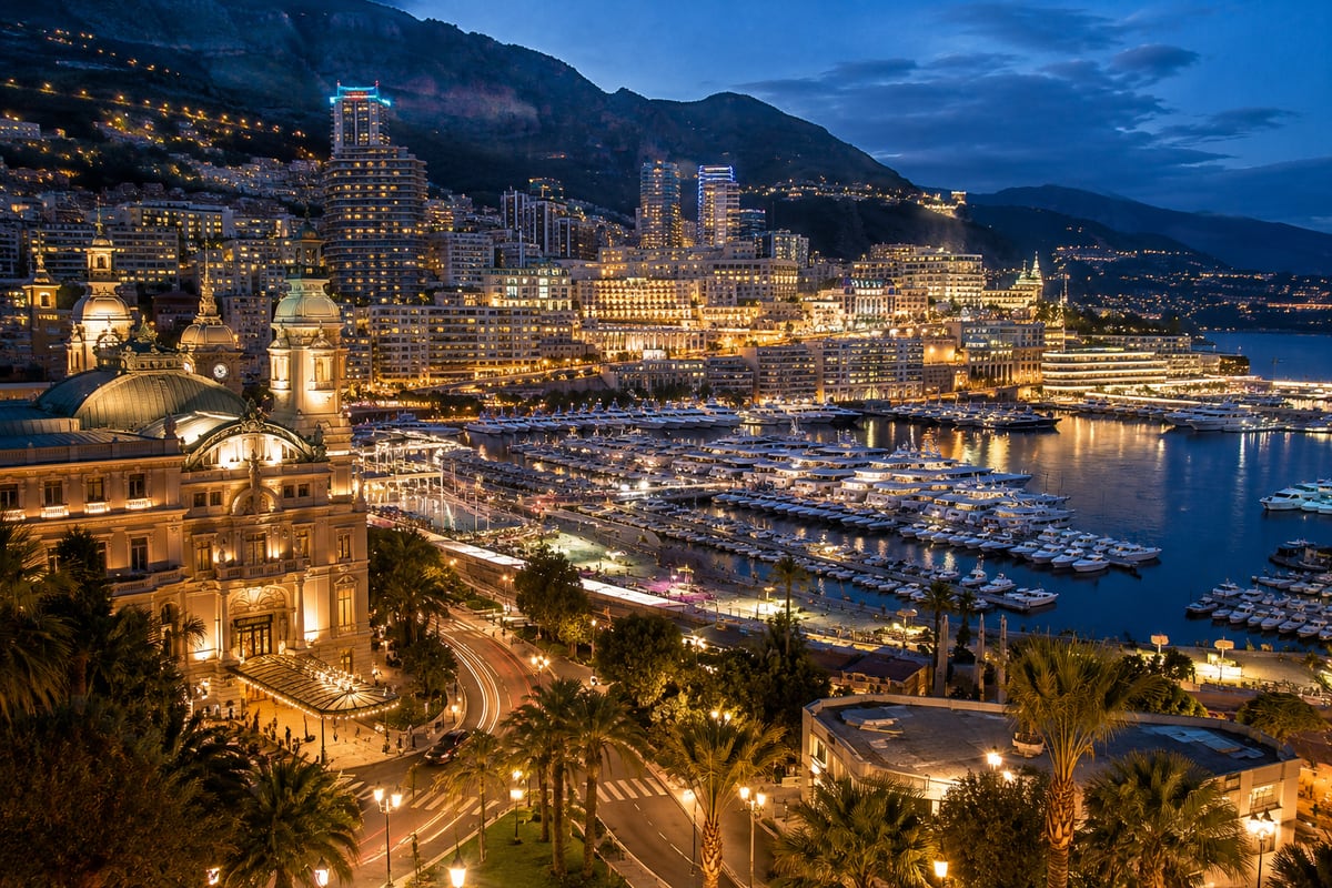 Illustration of Monaco and Monte-Carlo