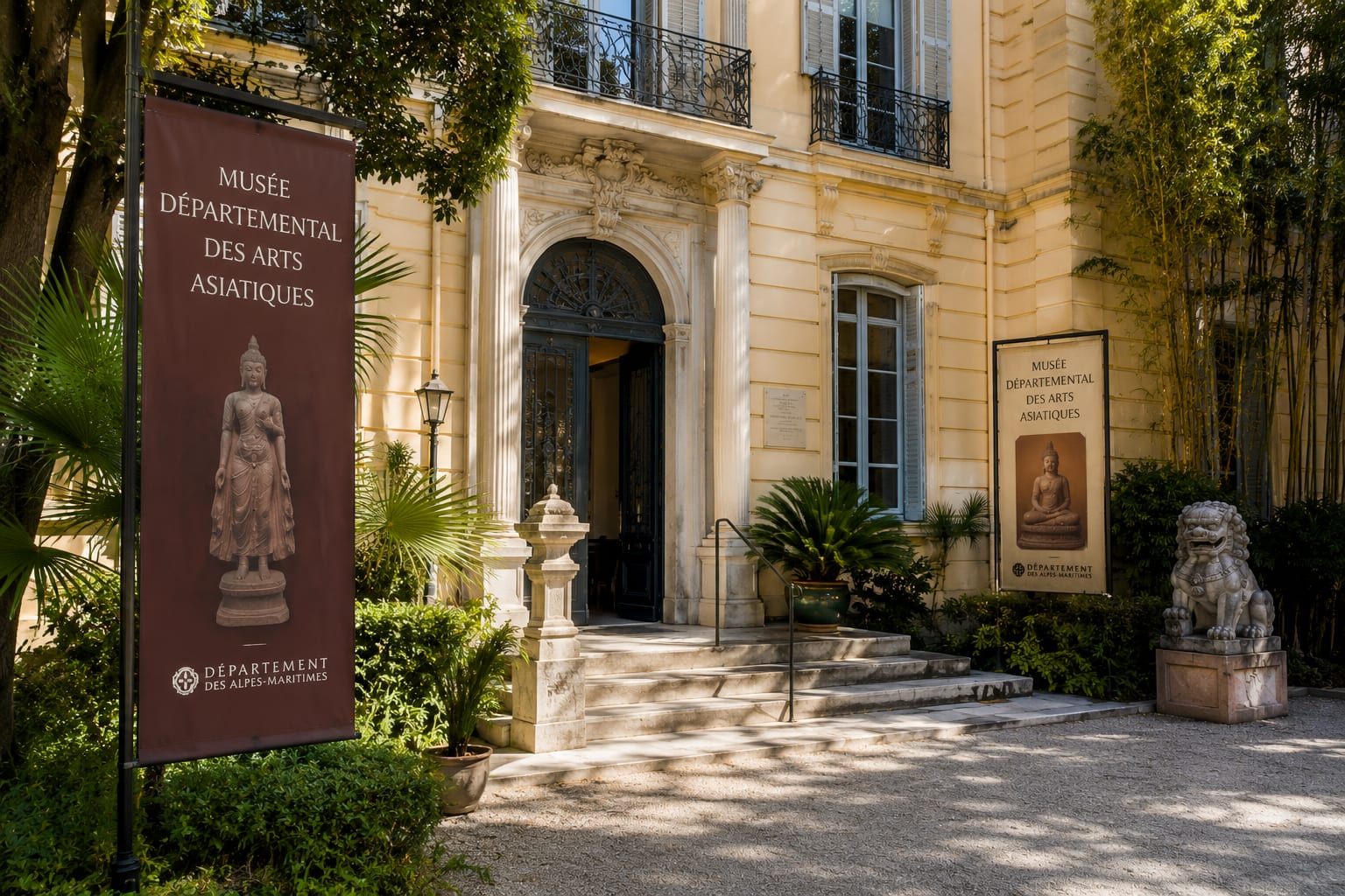 Illustration of Musée Départemental des Arts Asiatiques in Nice
