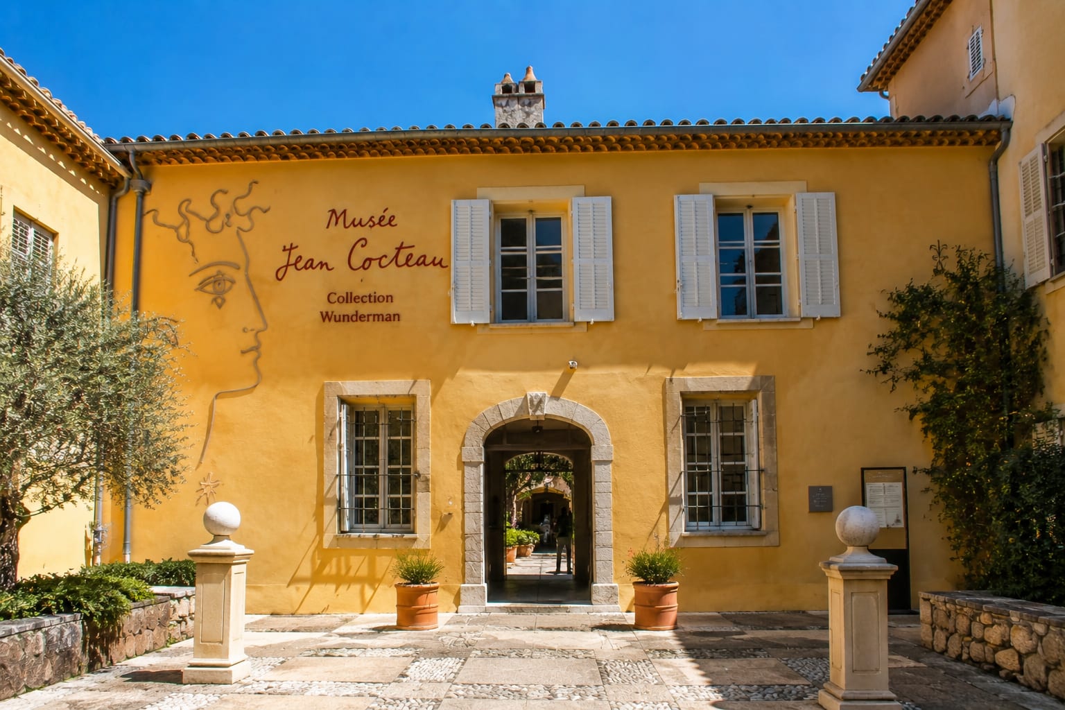 Musee Jean Cocteau Collection Wunderman in Menton