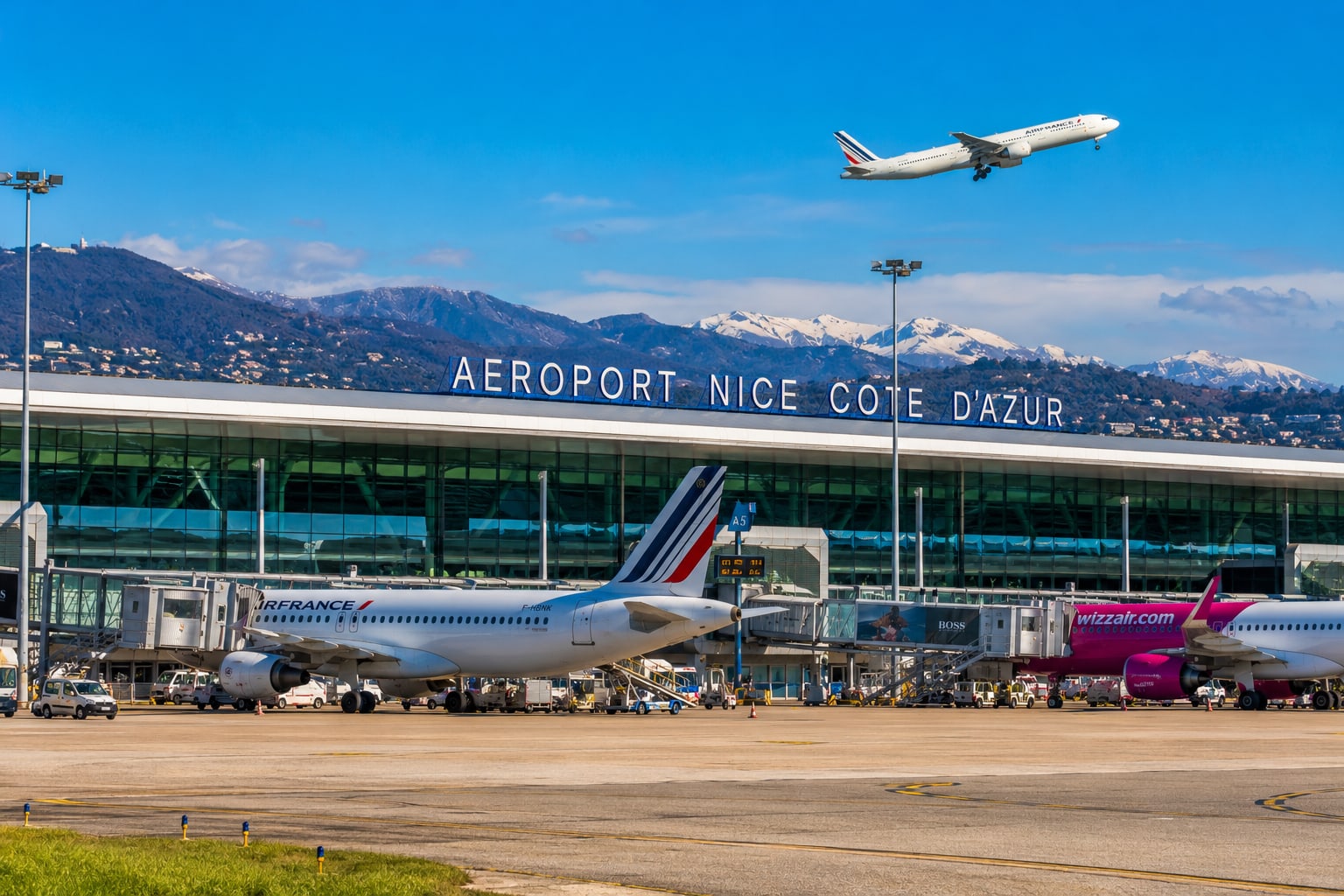 Illustration of Nice Côte d'Azur Airport