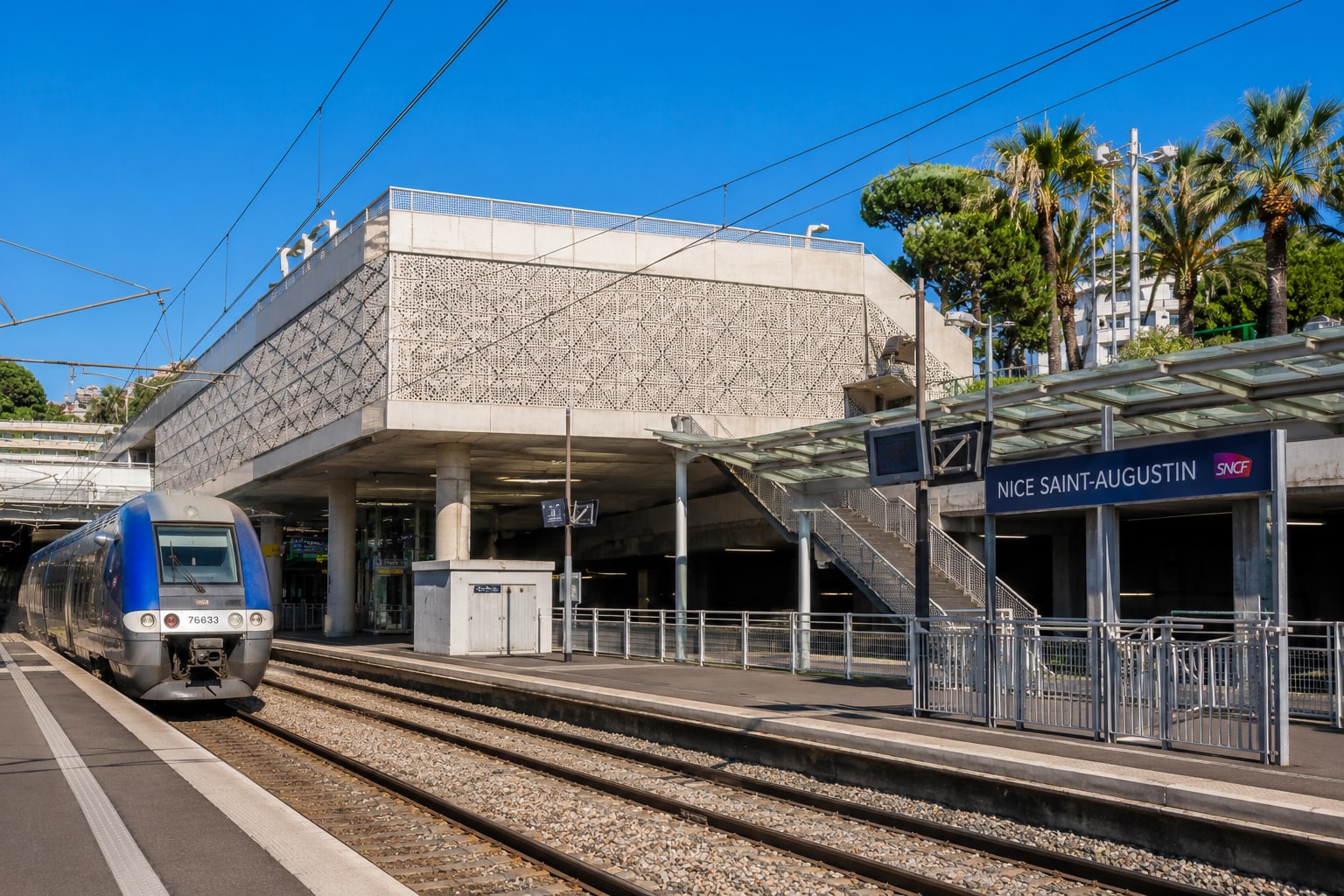 Illustration of Nice Saint-Augustin Station