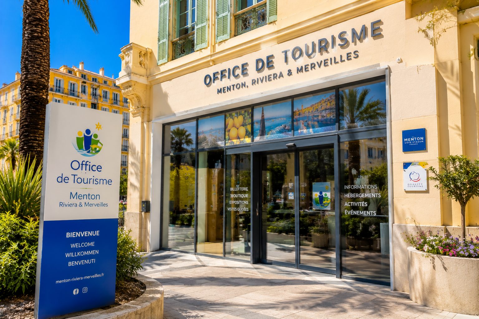 Illustration of Office de Tourisme Menton, Riviera & Merveilles