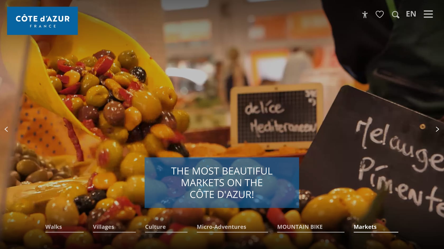 Côte d'Azur France tourism site snapshot