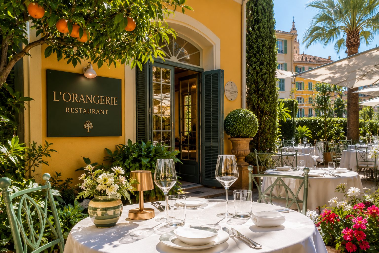 Illustration of L'Orangerie in Menton