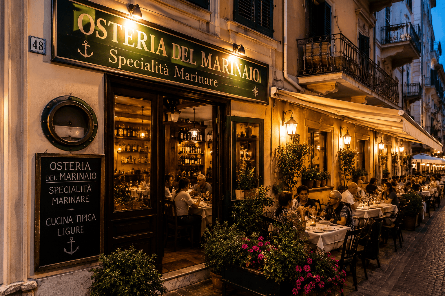 Illustrazione di Osteria del Marinaio a Sanremo