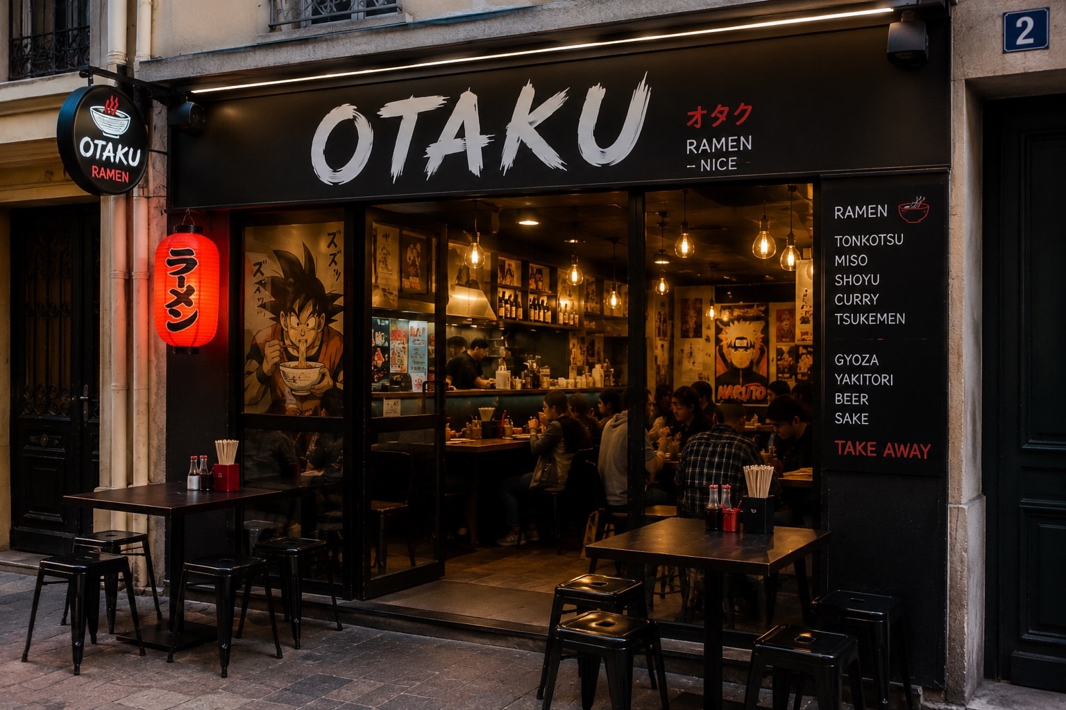 Illustration of OTAKU in Nice