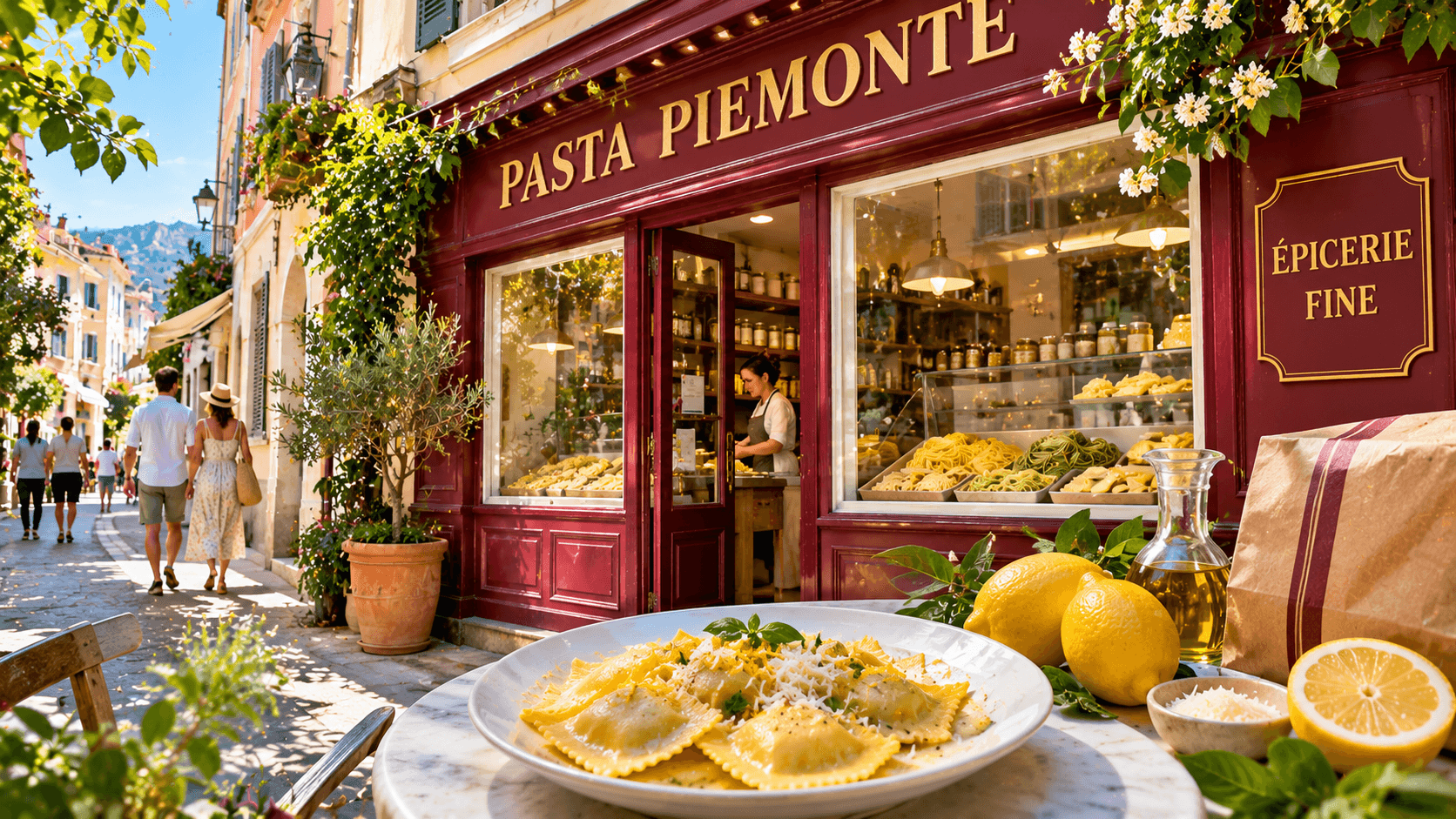 Illustration de Pasta Piemonte