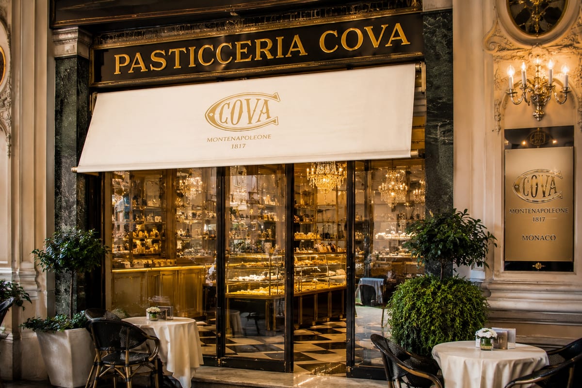 Illustration of Pasticceria Cova in Monaco