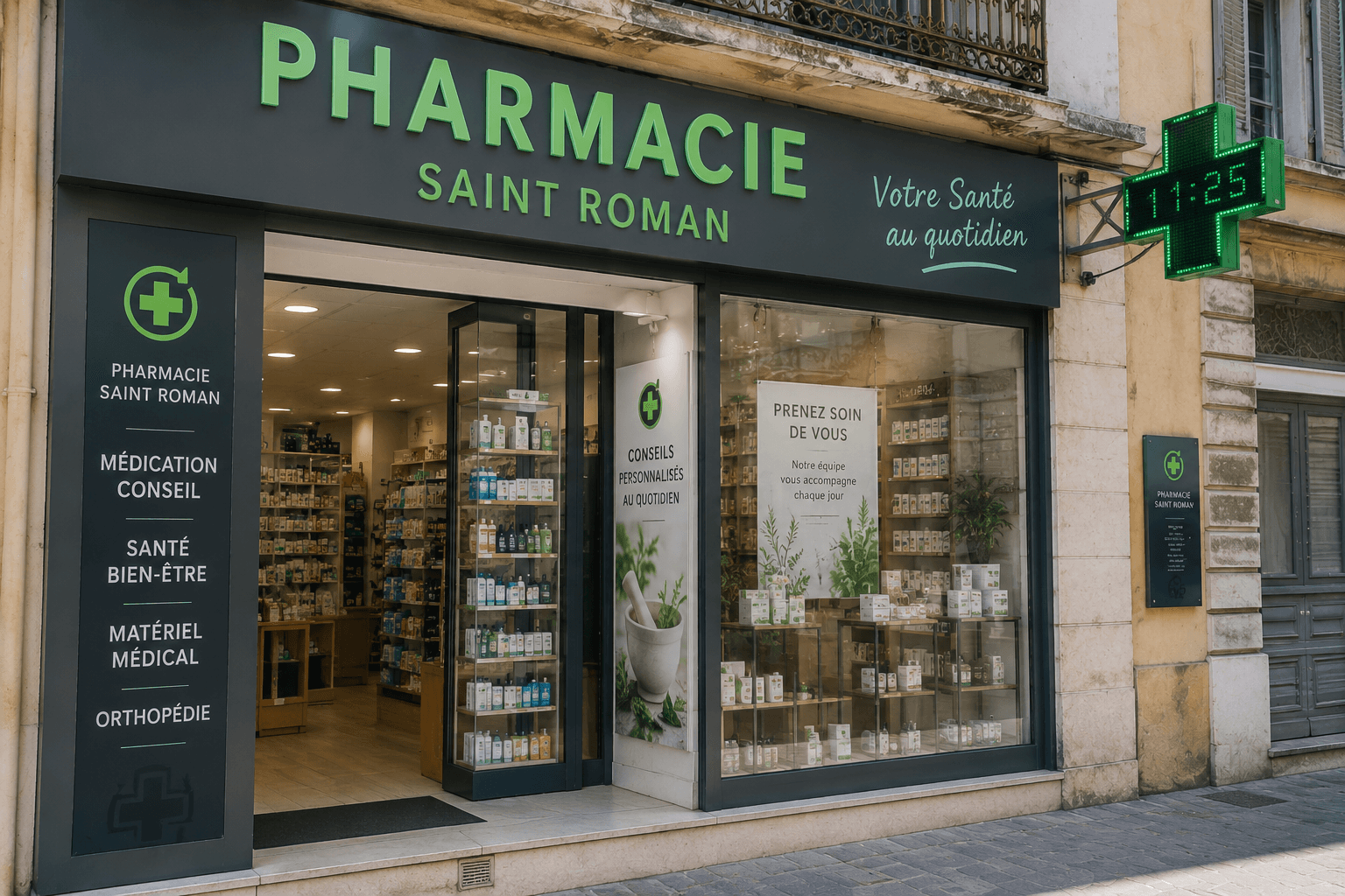 Illustration of Pharmacie Saint Roman in Menton