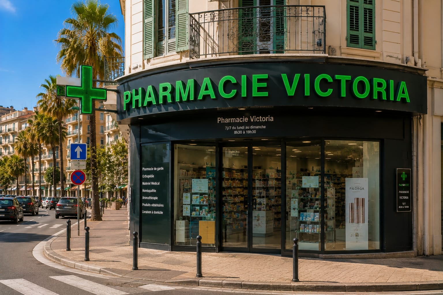 Illustration of Pharmacie Victoria in Menton