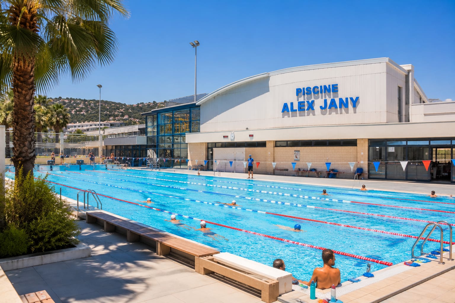 Illustration of Piscine Alex Jany in Menton