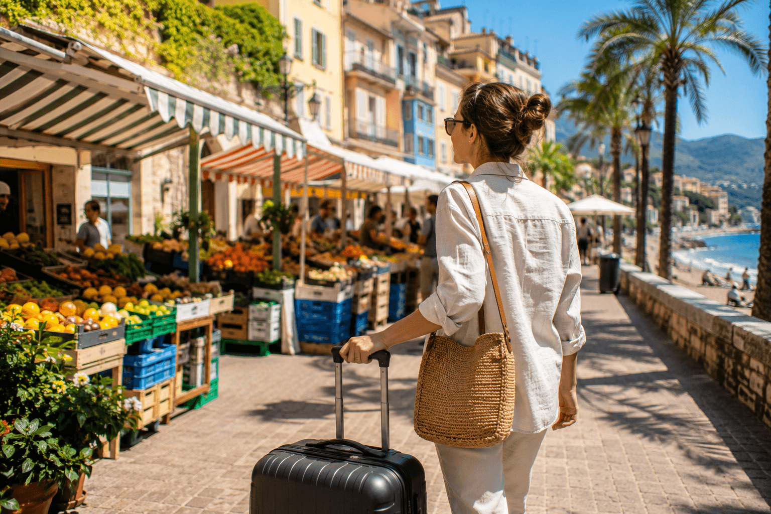 Illustration of Luggage Storage Plage du Marché - Radical Storage