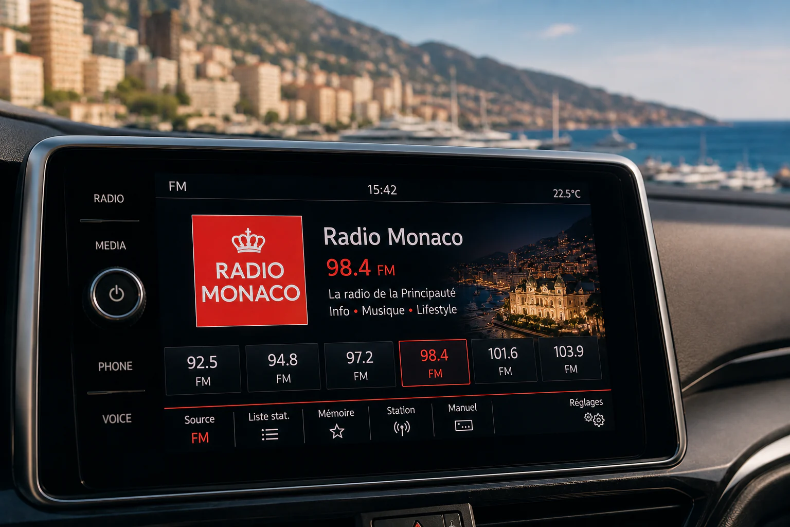 Monaco Info Radio logo
