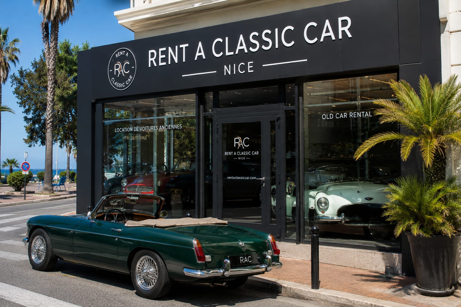 Illustration of Rent A Classic Car Nice