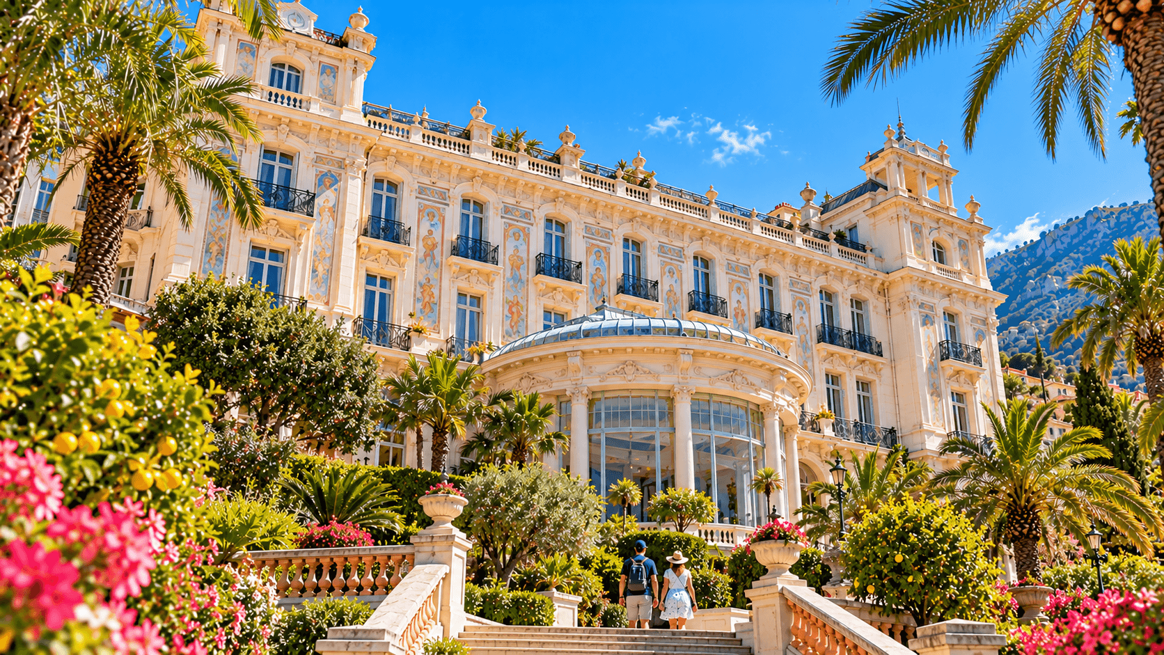 Illustration of Riviera Palace, Menton