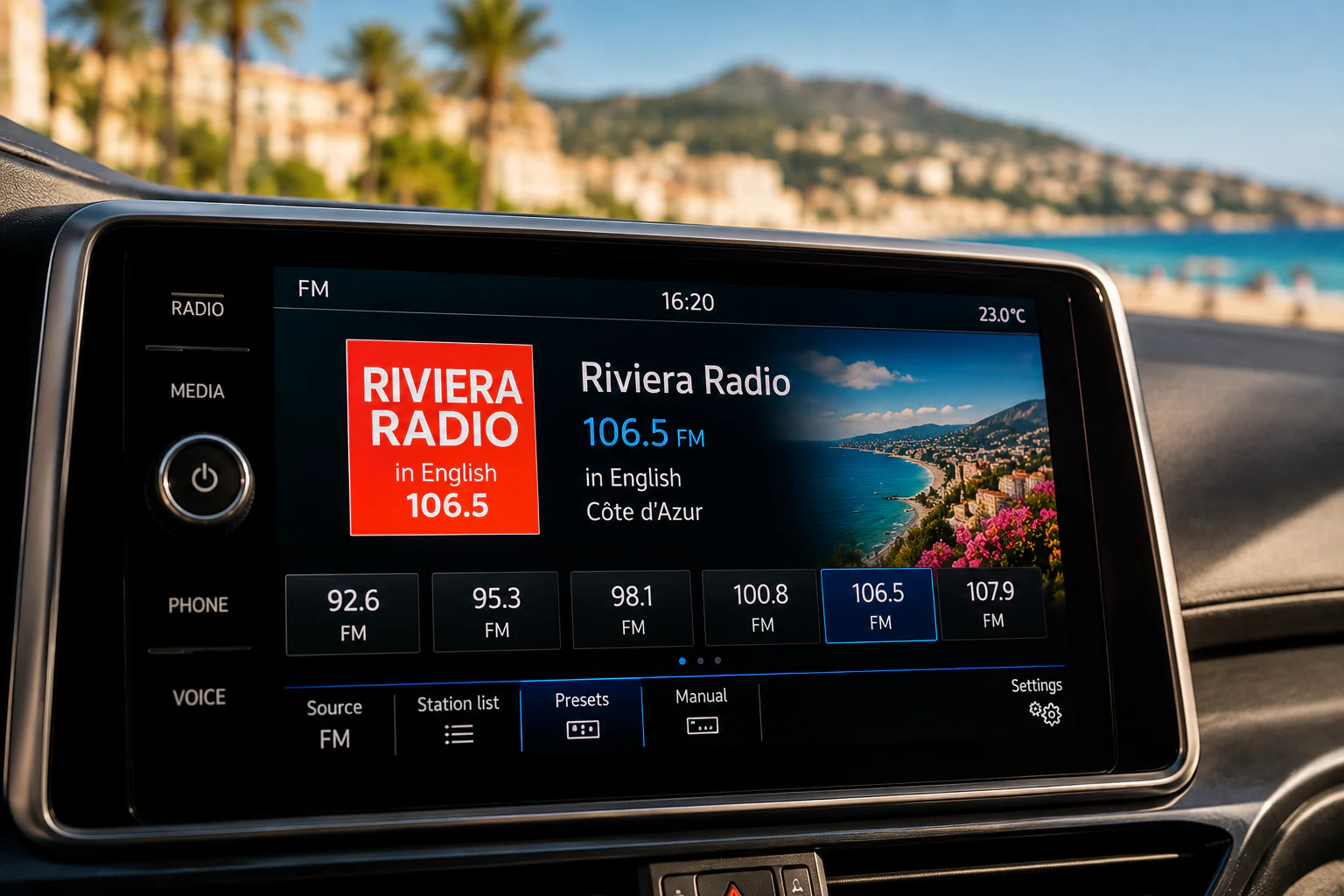 Riviera Radio logo
