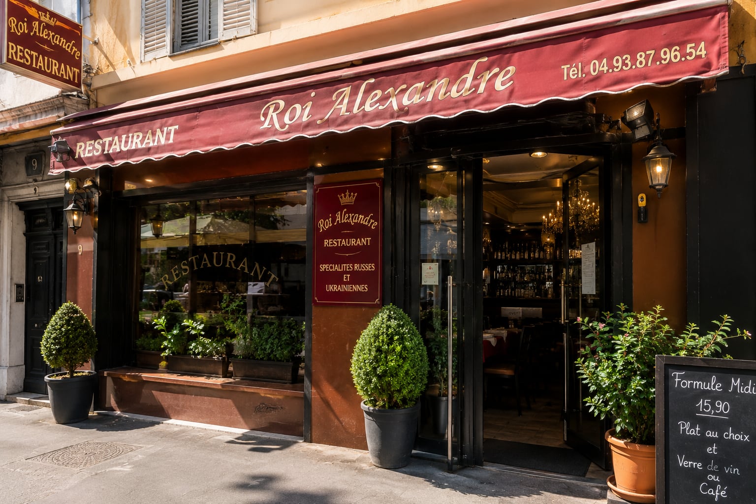 Illustrazione per Roi Alexandre a Nizza
