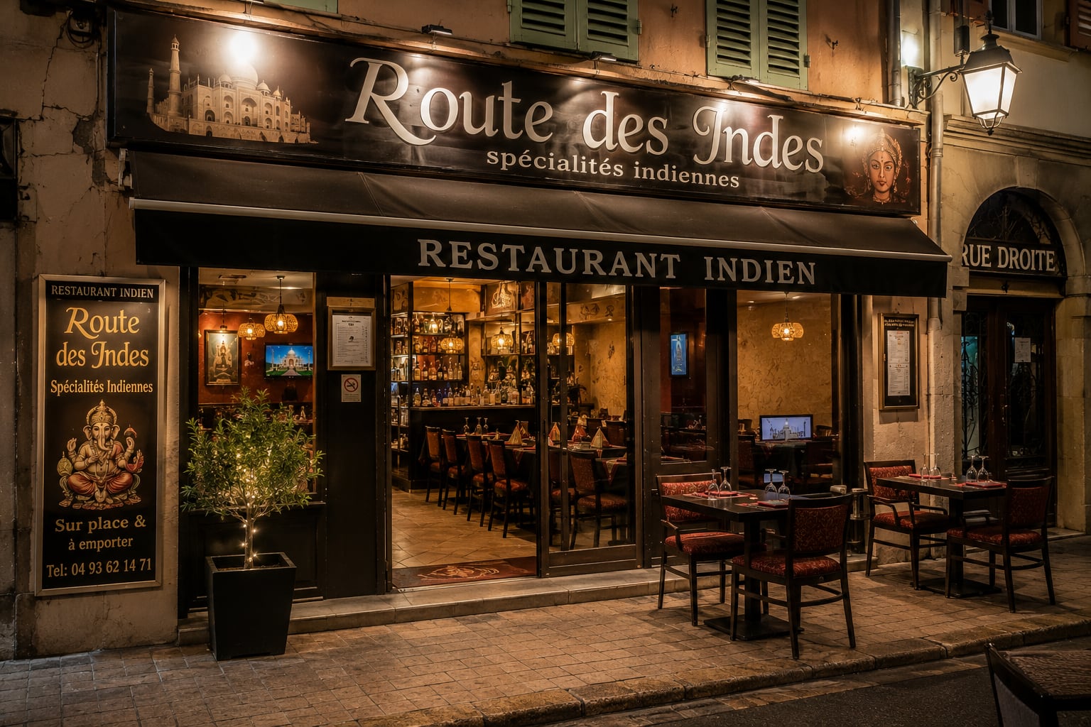 Illustration of Route des Indes in Nice