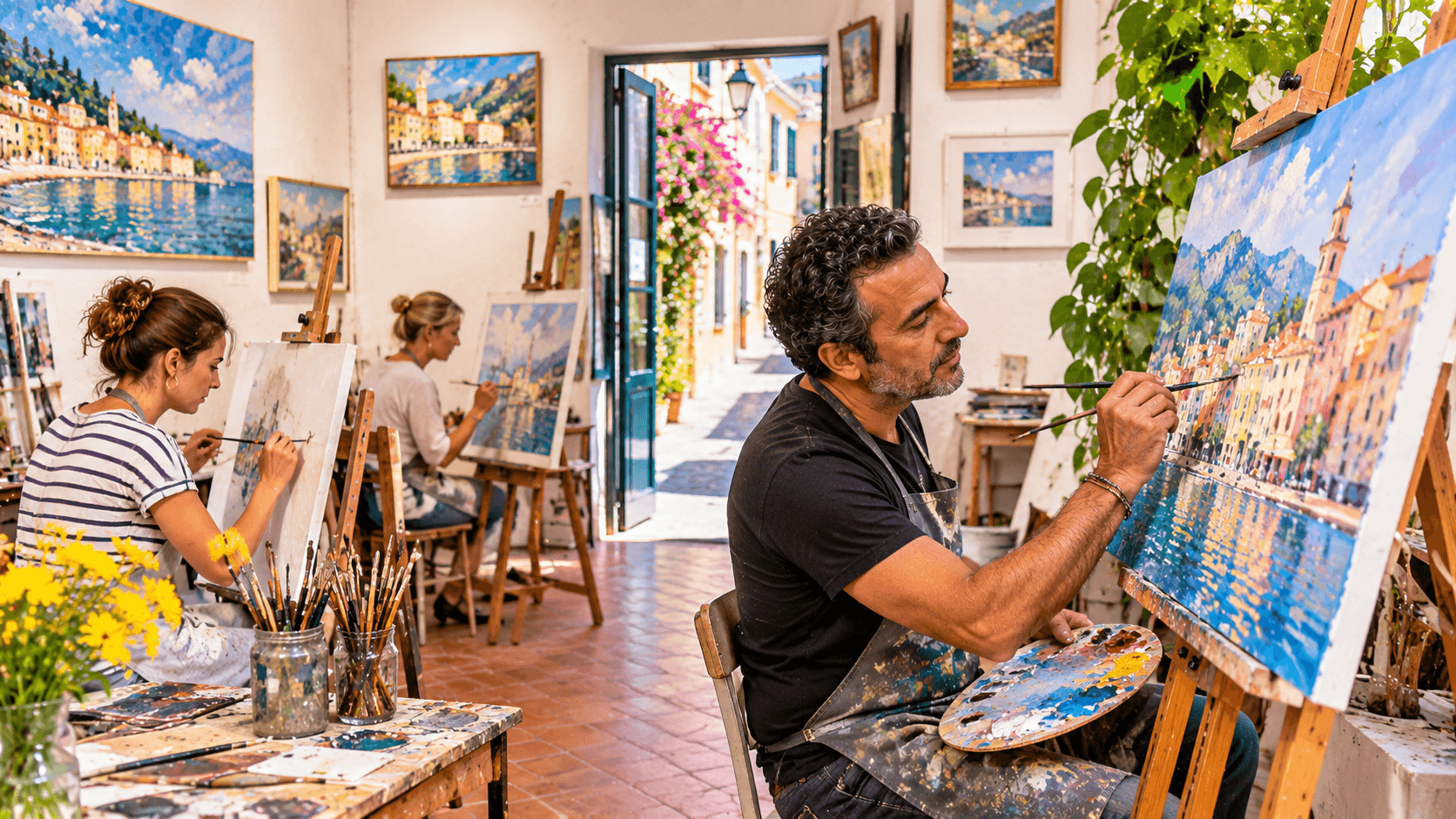 Illustration de Saïd Berkane Atelier