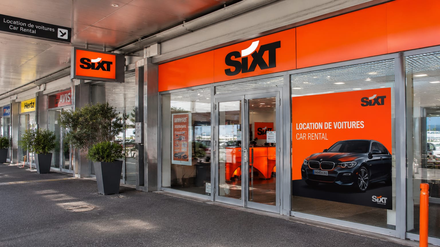 Illustration of SIXT Nice Airport