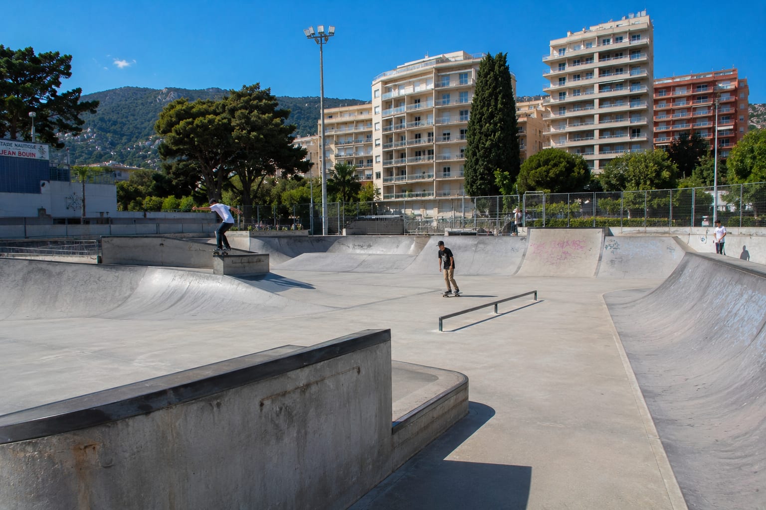 Illustration of Skatepark Jean Bouin in Nice