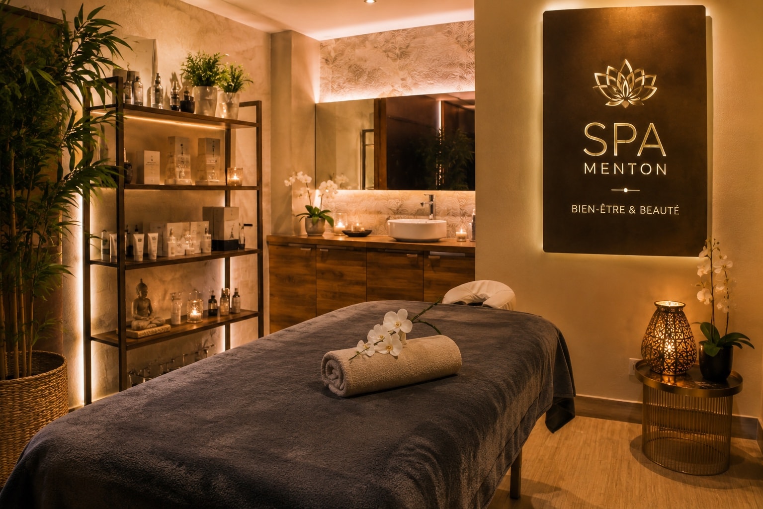 Illustration of Spa Menton near Rue Partouneaux