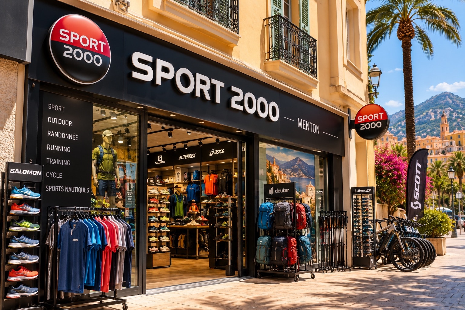 Illustration of Sport 2000 Menton