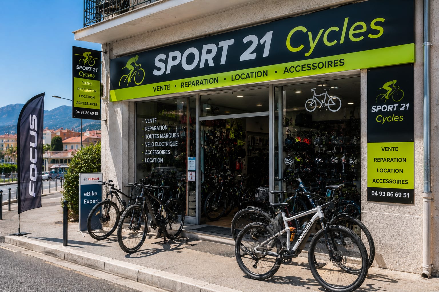 Illustration of Sport 21 Cycles