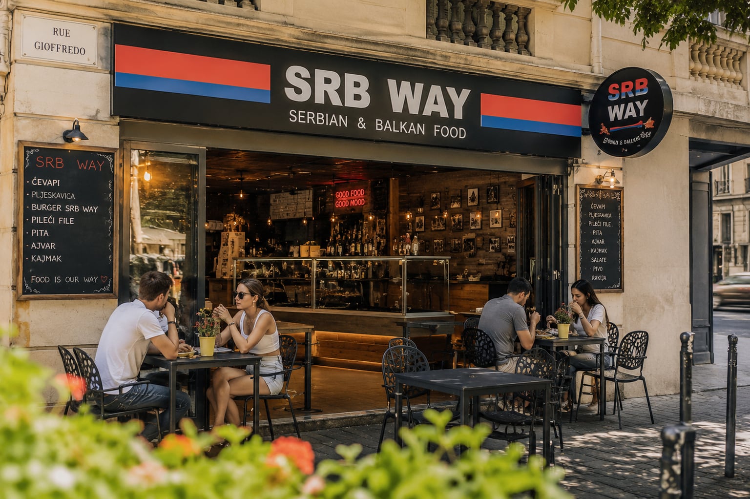 Illustrazione per SRB Way a Nizza
