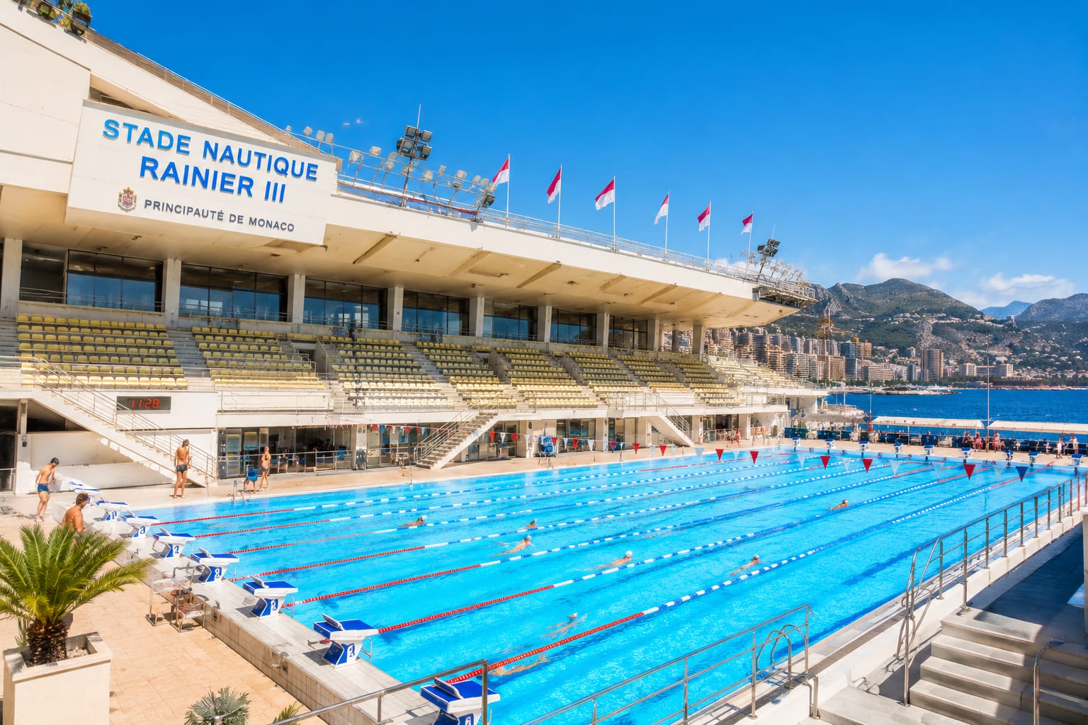 Illustration of Stade Nautique Rainier III in Monaco