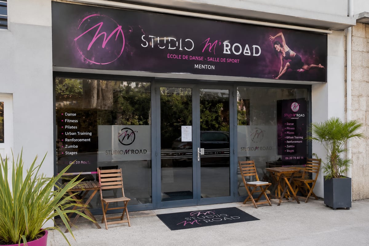 Illustration of Studio M'Road in Menton