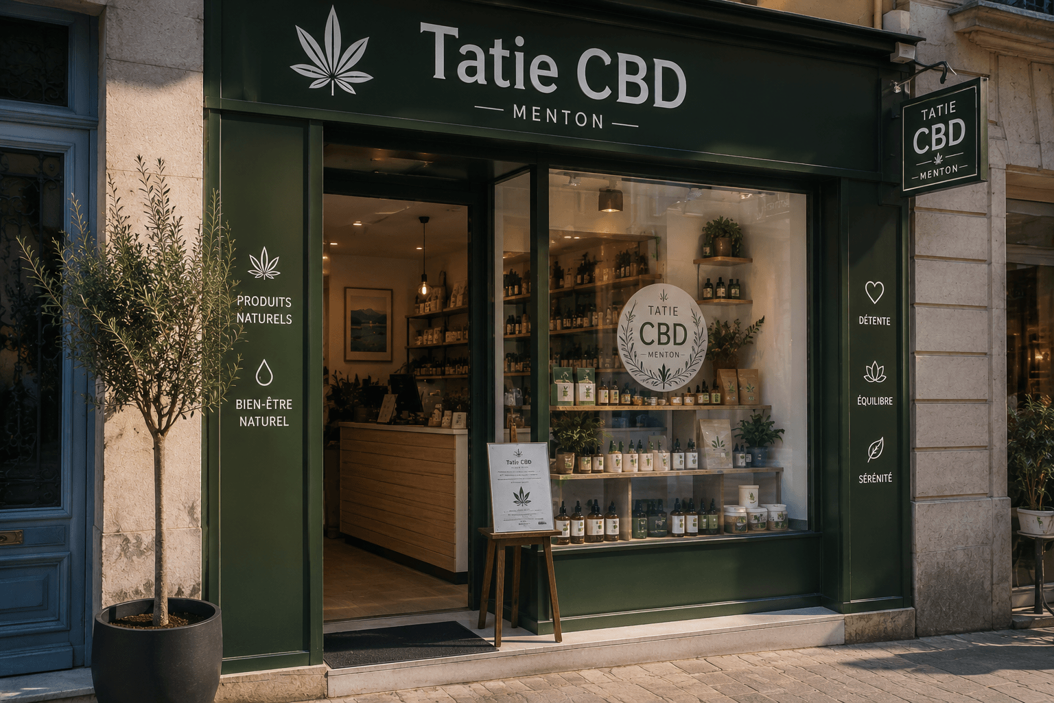 Illustration of Tatie CBD Menton in Menton