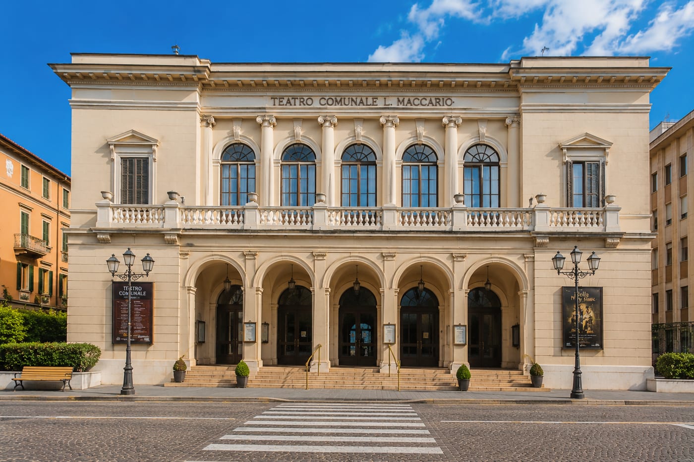 Illustration of Teatro Comunale Luigi Maccario in Ventimiglia