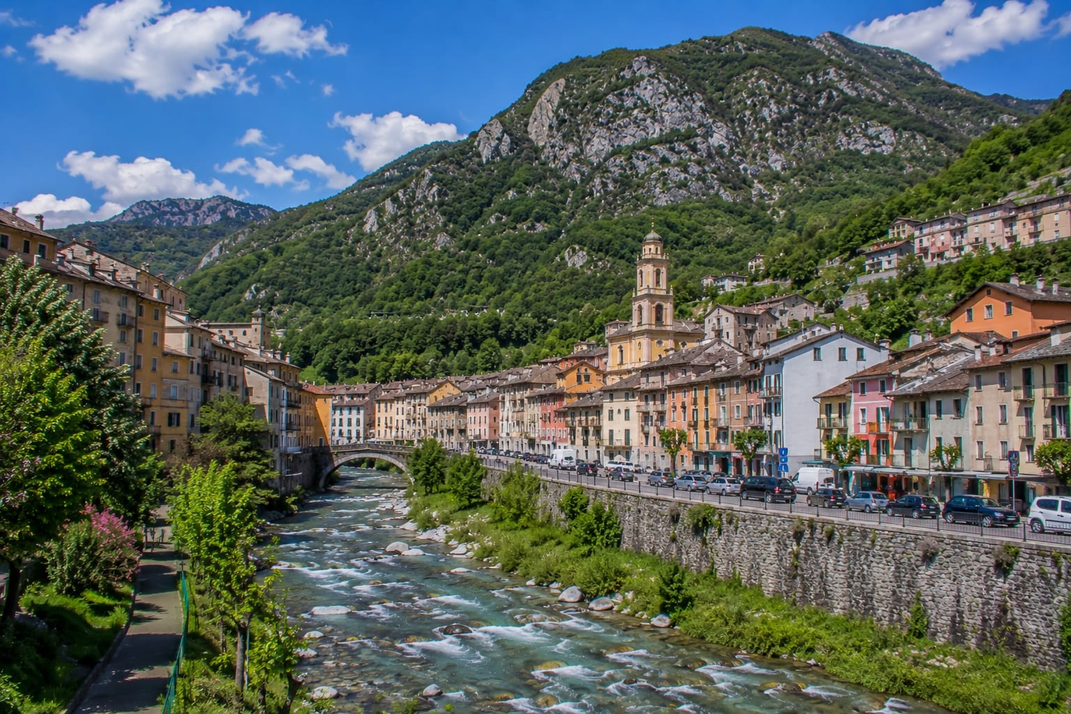 Illustration of Tende in the Roya Valley