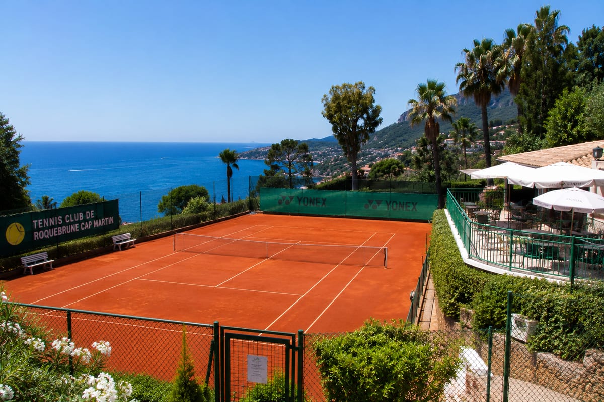 Illustration of Tennis Club de Roquebrune-Cap-Martin