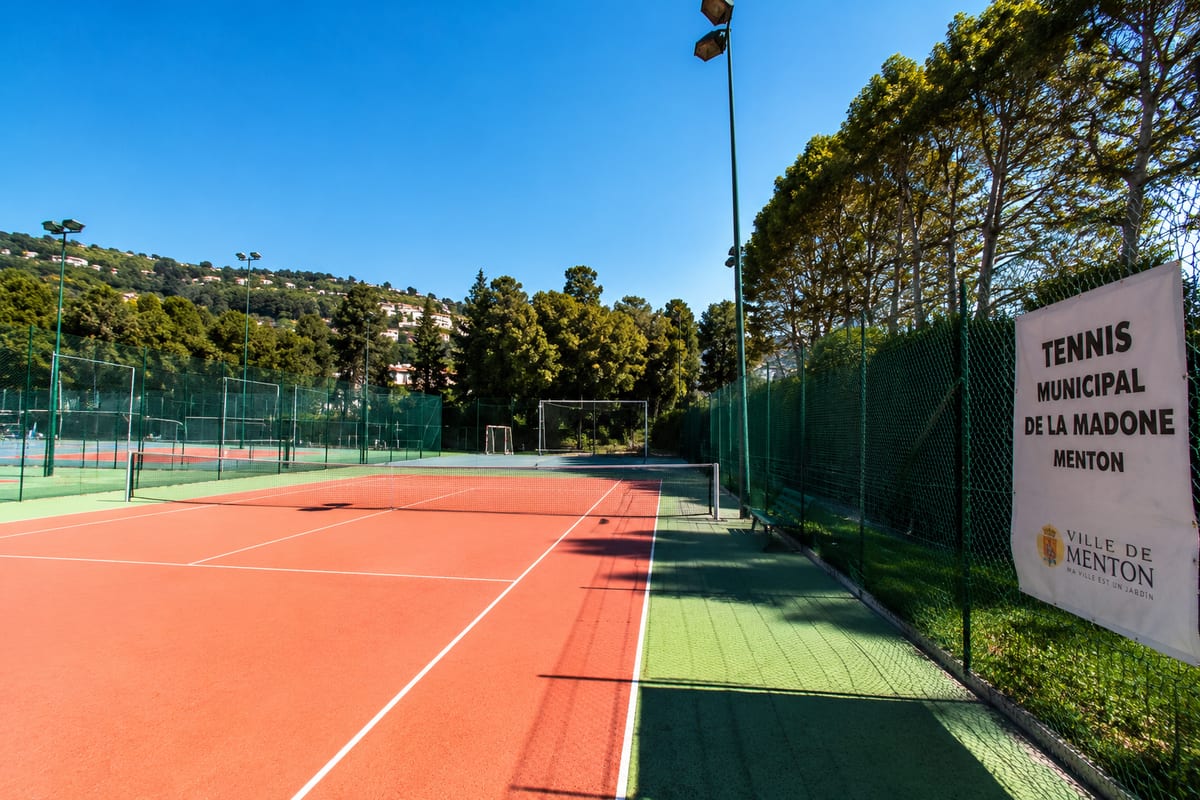 Illustration of Tennis Municipal de la Madone