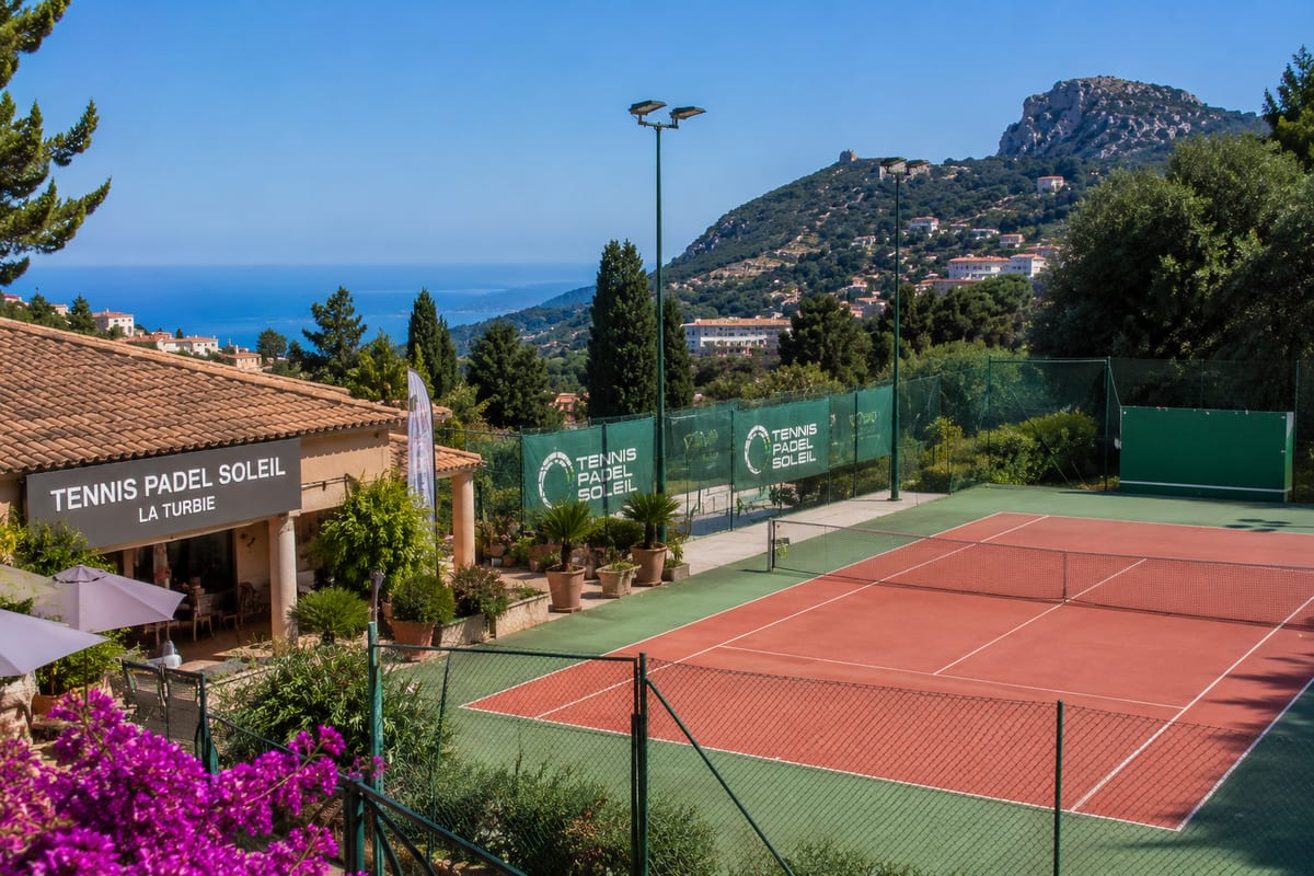 Illustration of Tennis Padel Soleil La Turbie