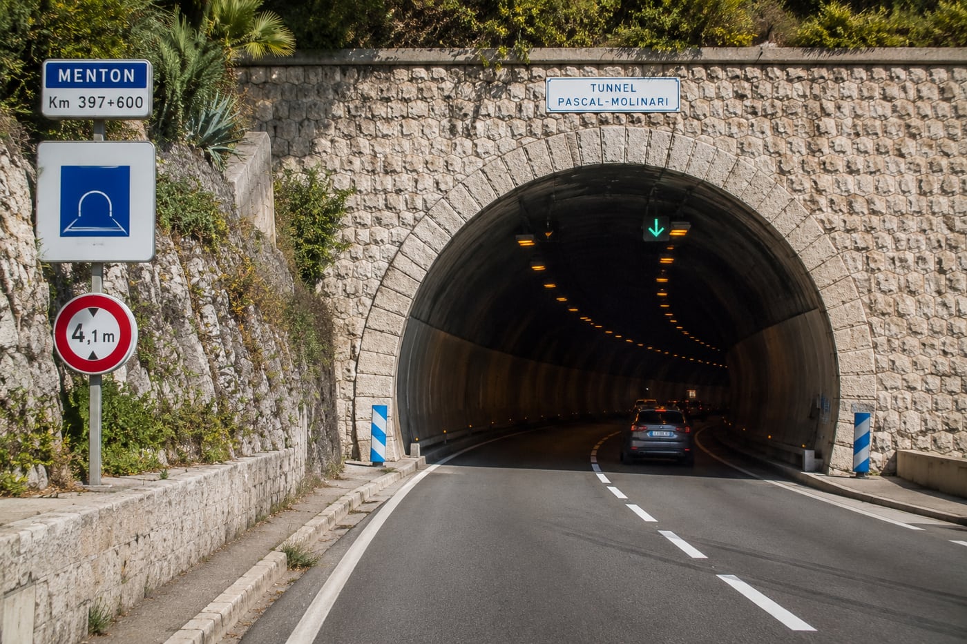 Tunnel Pascal-Molinari in Menton