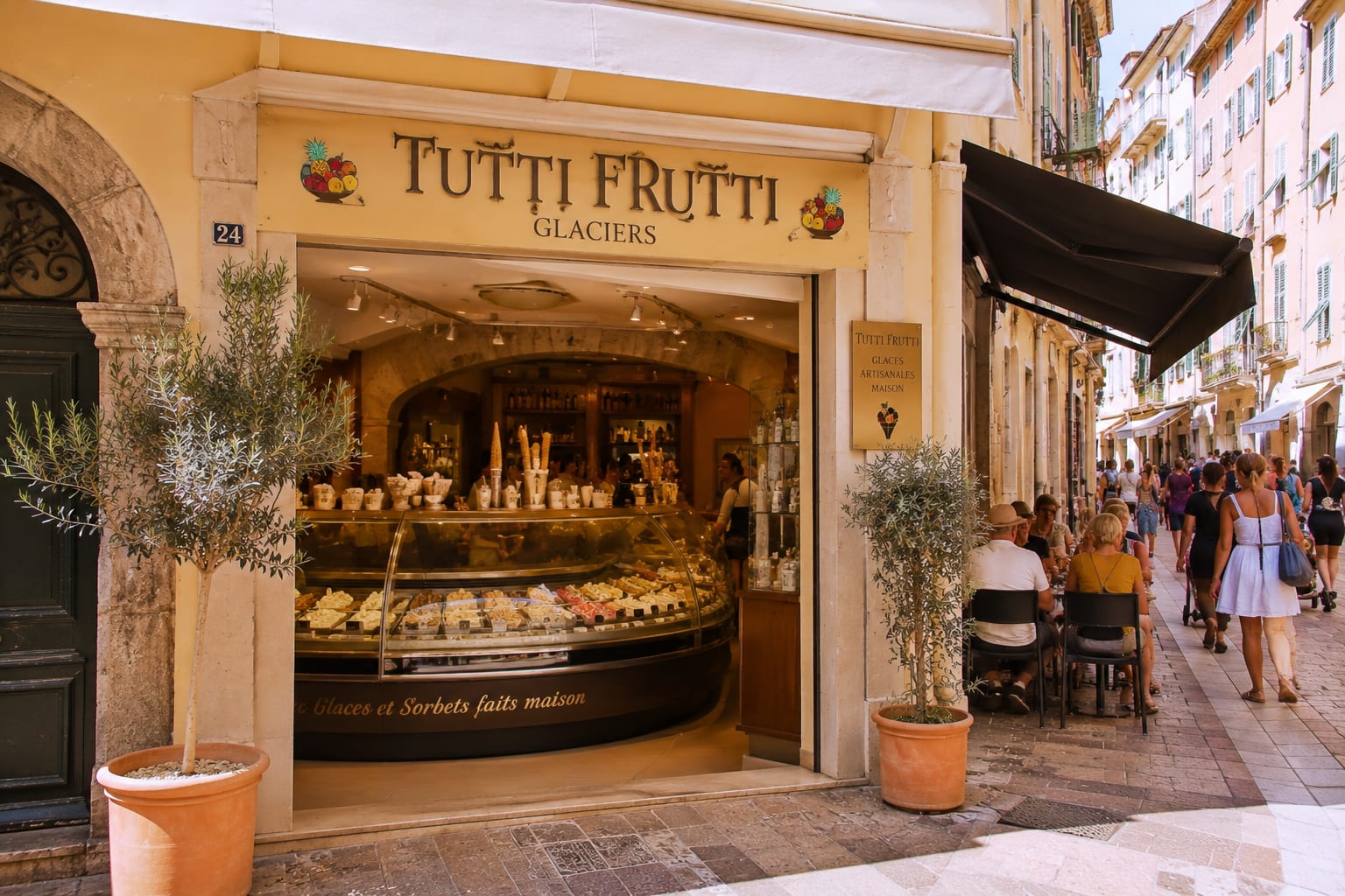 Illustration of Tutti Frutti in Menton