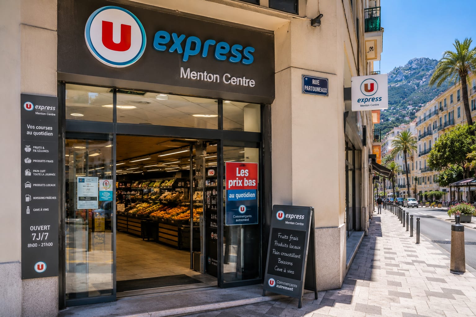 Illustration of U Express Menton Centre
