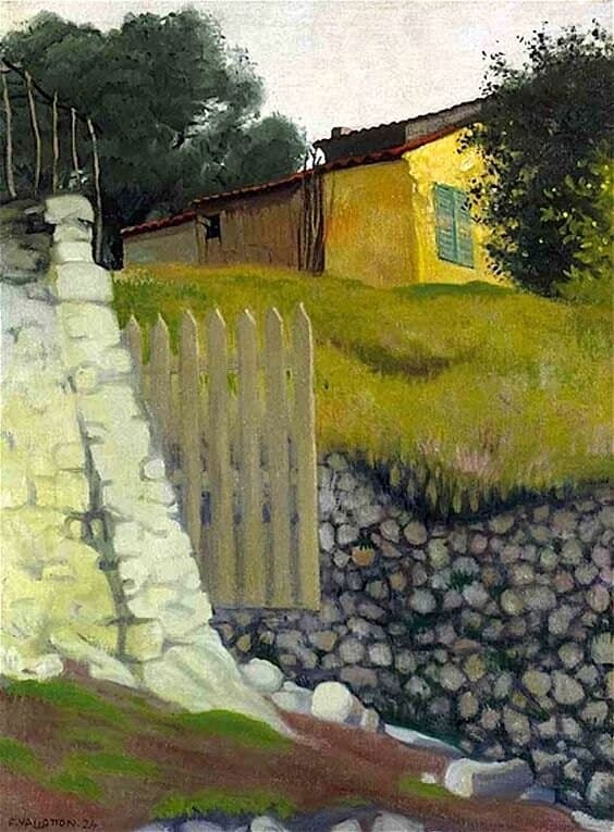Félix Vallotton, La claire-voie, Menton