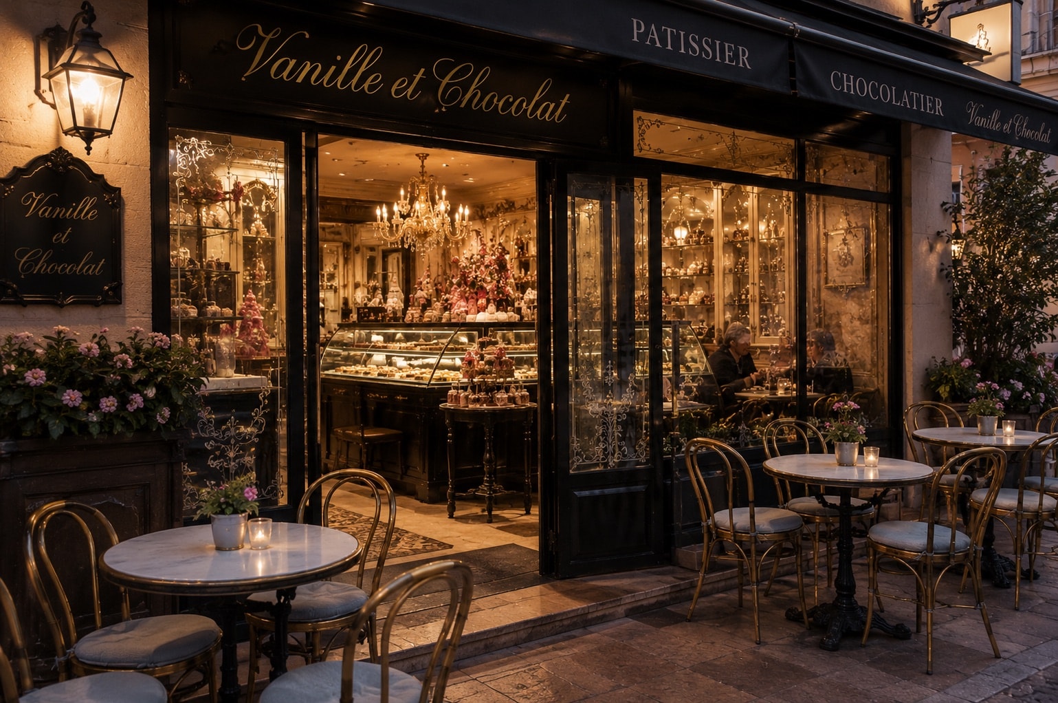 Illustration of Vanille et Chocolat in Menton